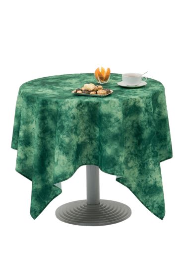 Orchidea tablecloth - Isacco Dark Green