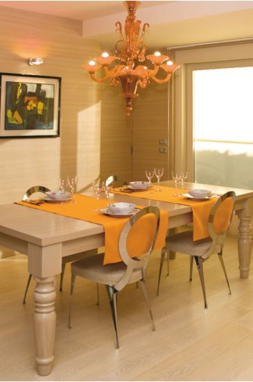 Runner Elegance larghezza max 61 cm lunghezza max 145 cm Colore Apricot Isacco