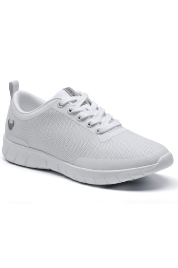 Slip resistant Alma shoes - Isacco Bianco
