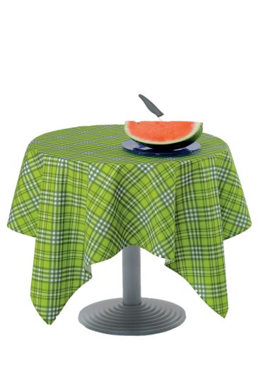 Tartan tablecloth - Isacco Apple Green