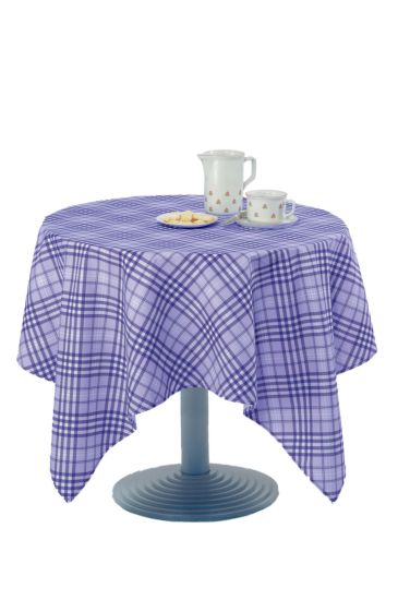 Tartan tablecloth - Isacco Lilac