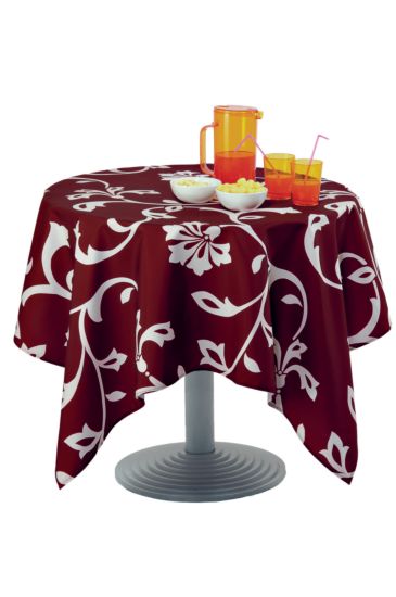 Venezia tablecloth - Isacco Bordeaux