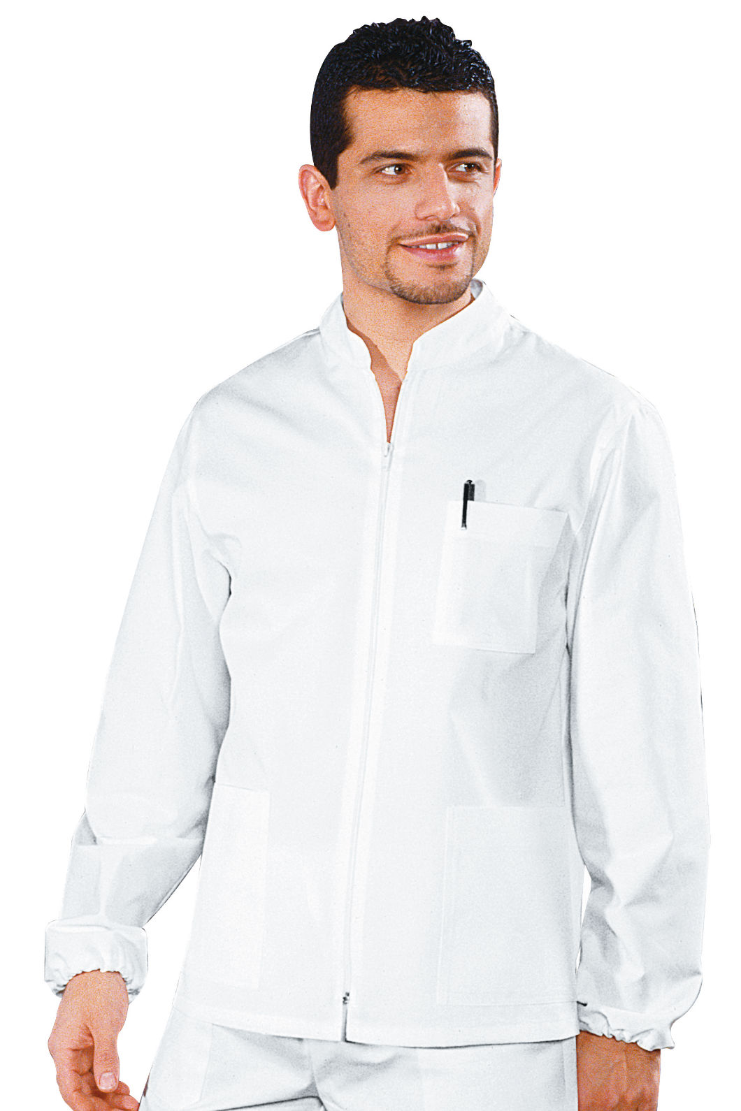 Casacca Samarcanda Isacco Bianco Manica Lunga 100% Cotone