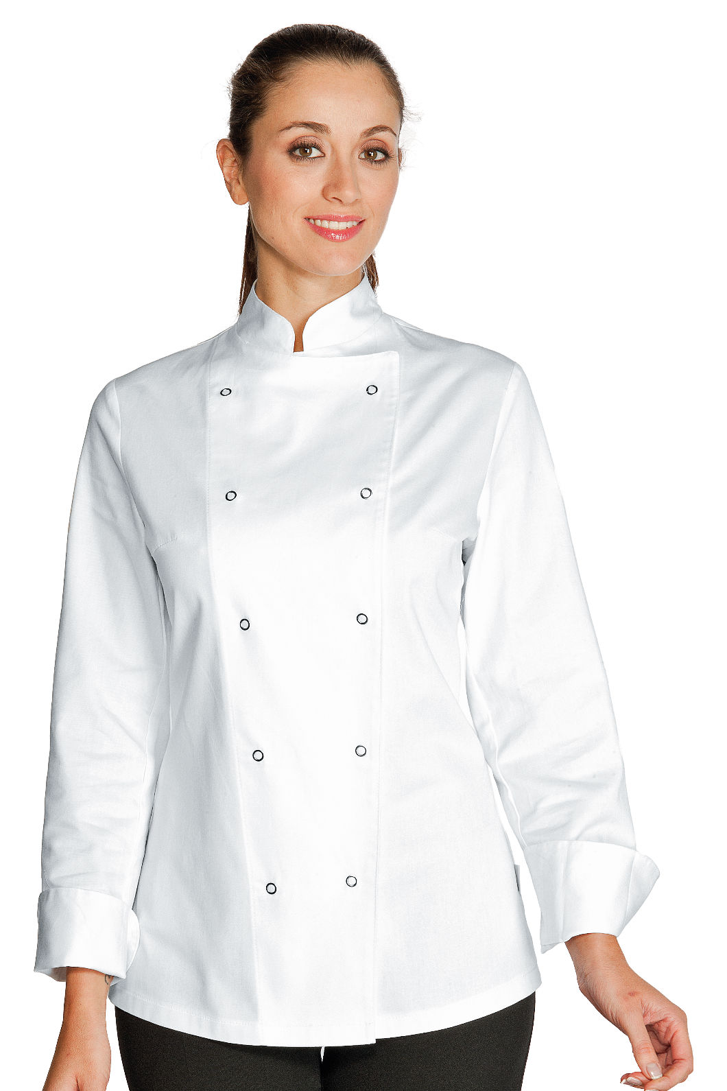 Giacca Lady Chef Bottoni a Pressione Isacco
