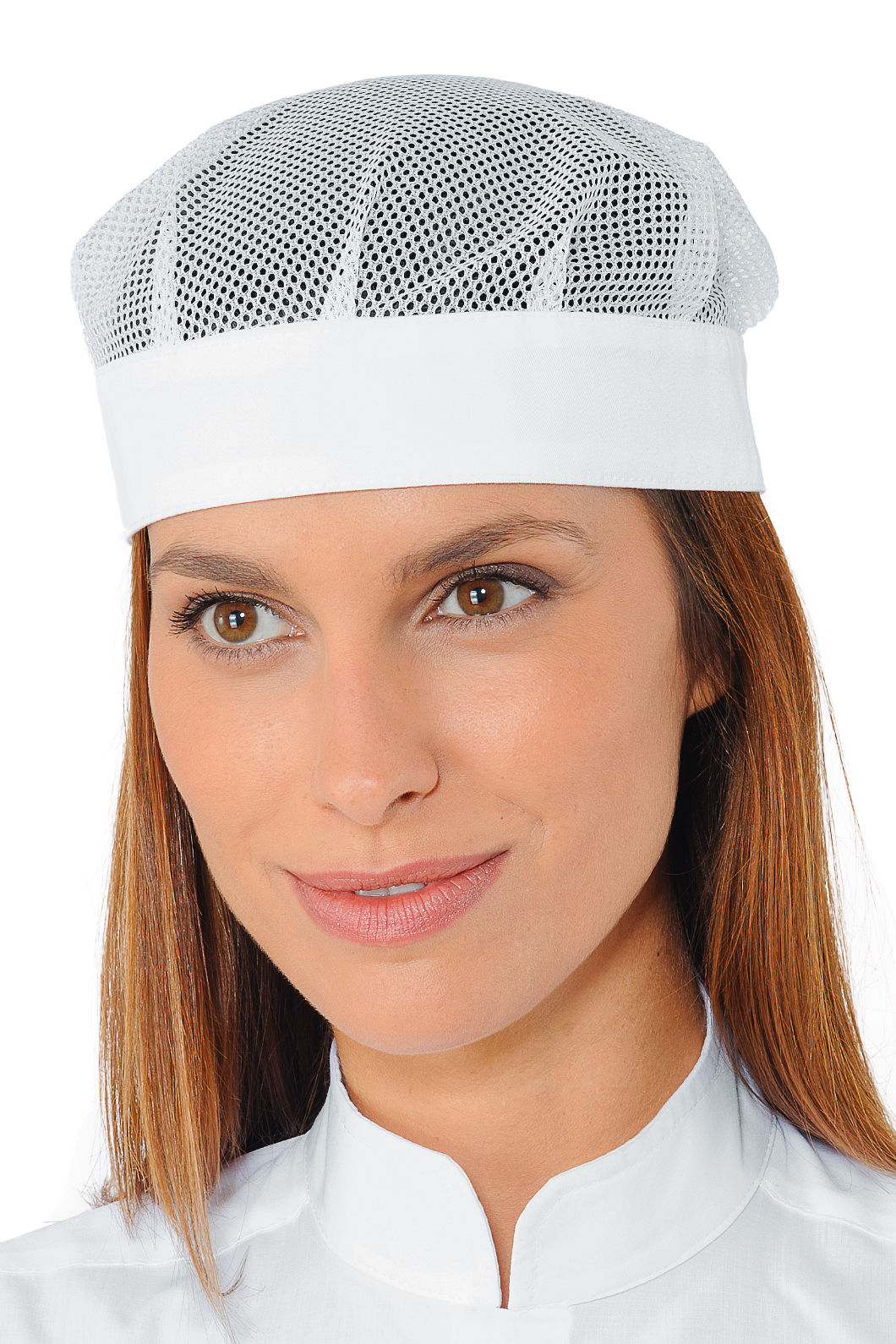 Cappello Bob con rete - Isacco Bianco 65% Poliestere 35% Cotone | Isacco  Divise