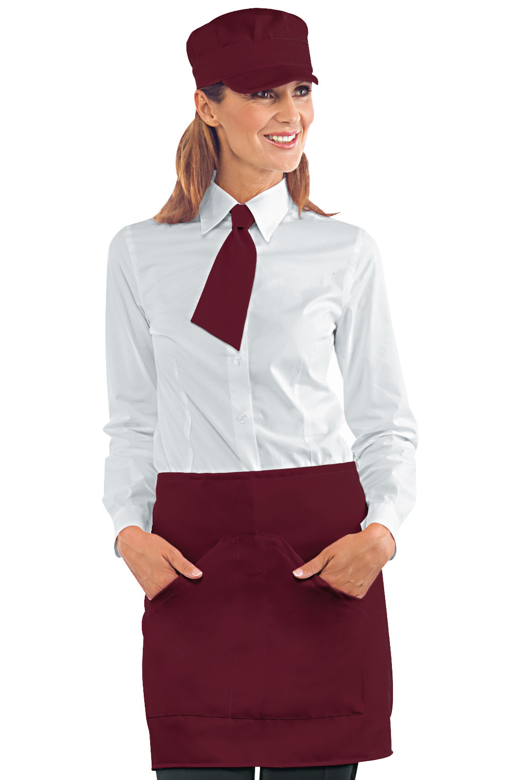 Grembiule Da Lavoro Grembiule Da Cucina Isacco Bordeaux