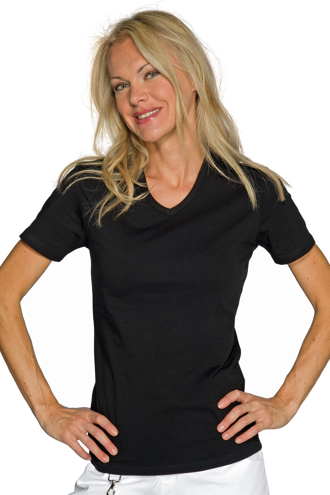 Maglietta Stretch - Isacco Nero | Isacco Divise