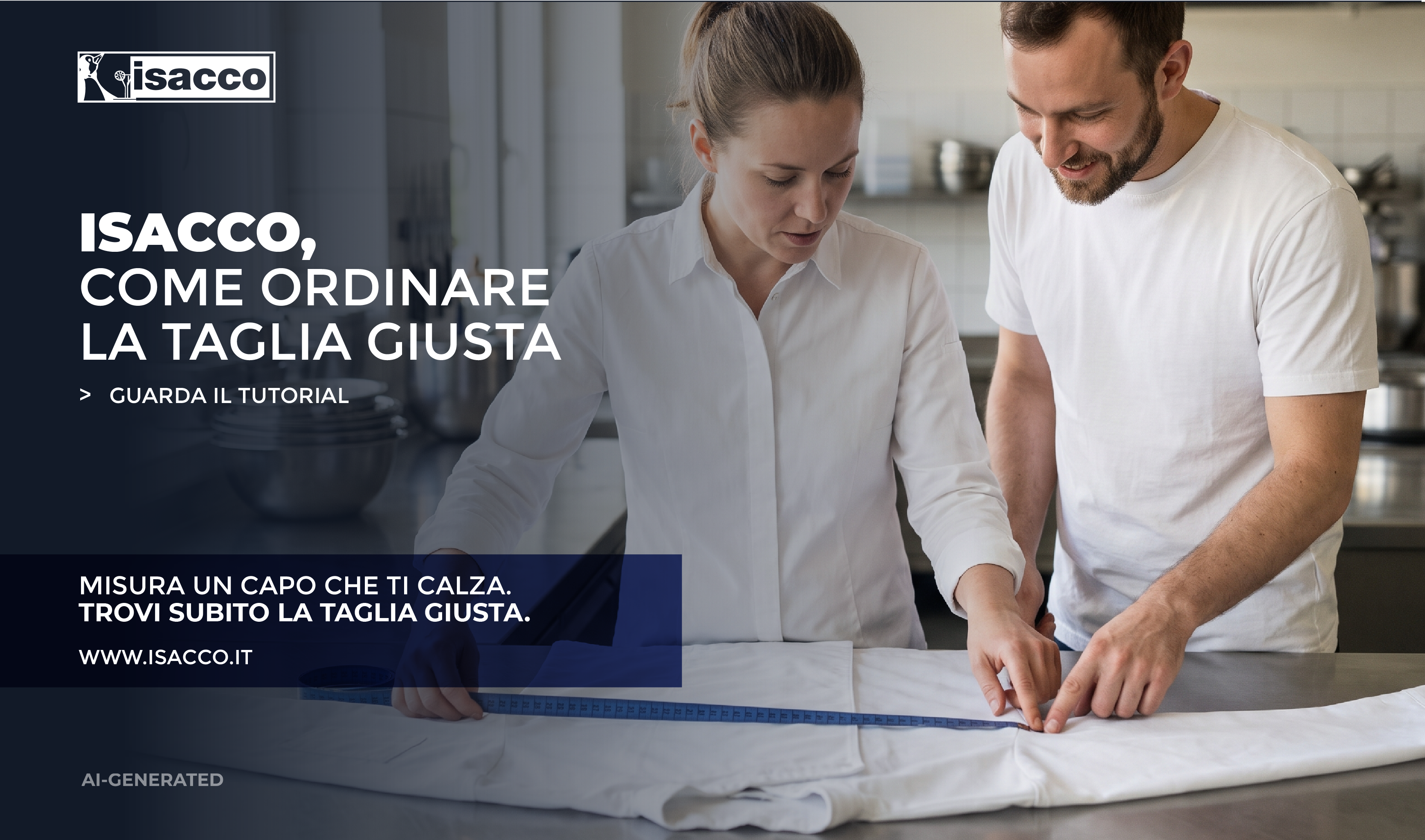 Come scegliere la taglia giusta: la guida pratica Isacco
